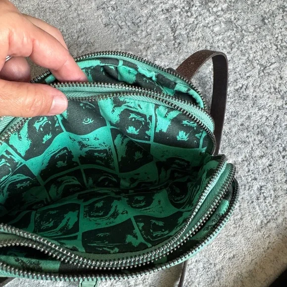 Liebeskind Berlin Canvas And Cow Leather Purse With Dust Bag - Picture 6 of 10